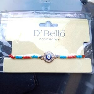 Dbello Evil Eue Adjustable Braclet Bnwt